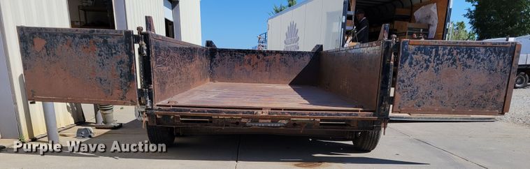 image for item DM8017 2012 Finish Line DB14  dump trailer