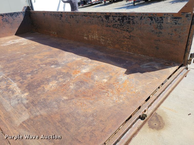 image for item DM8017 2012 Finish Line DB14  dump trailer