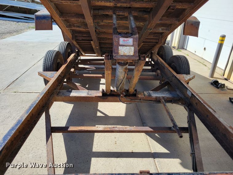 image for item DM8017 2012 Finish Line DB14  dump trailer