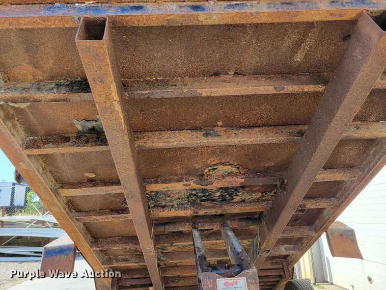 image for item DM8017 2012 Finish Line DB14  dump trailer