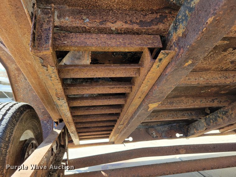 image for item DM8017 2012 Finish Line DB14  dump trailer