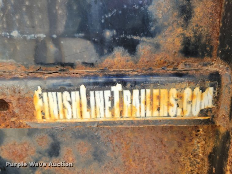 image for item DM8017 2012 Finish Line DB14  dump trailer