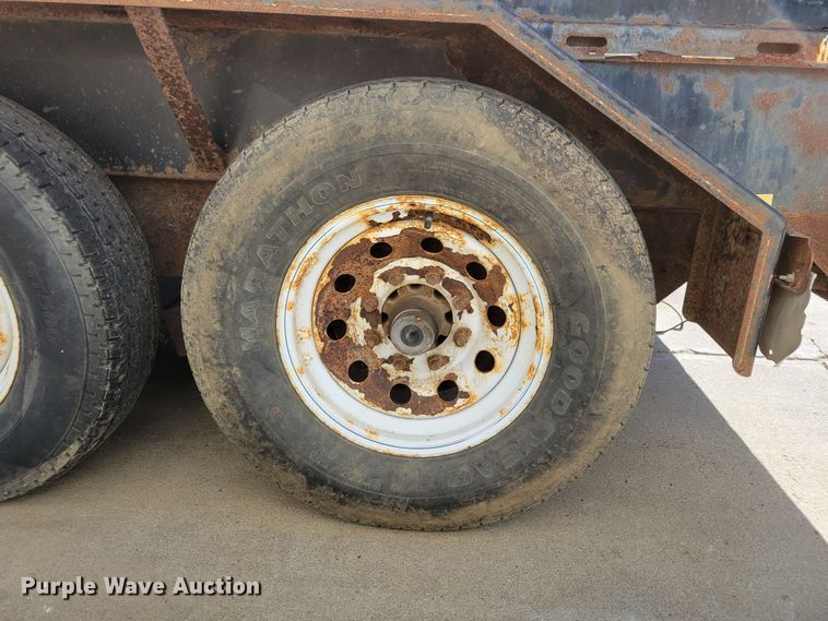 image for item DM8017 2012 Finish Line DB14  dump trailer