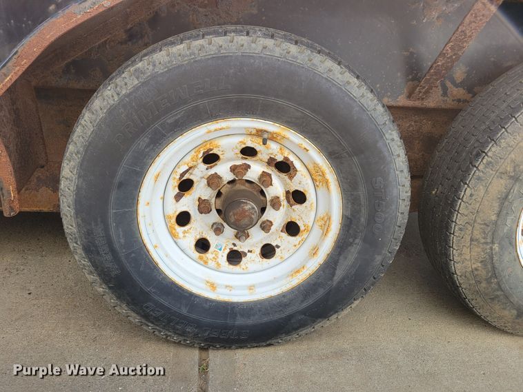 image for item DM8017 2012 Finish Line DB14  dump trailer