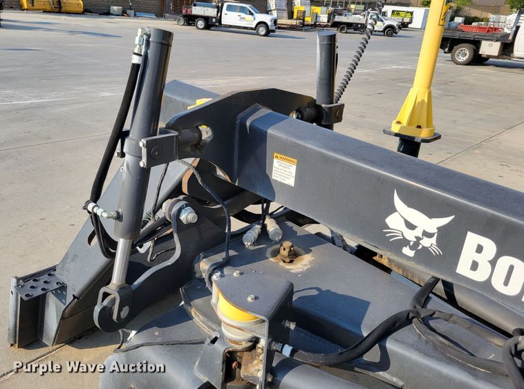 image for item DM8026 2017 Bobcat Grader 96  skid steer grader