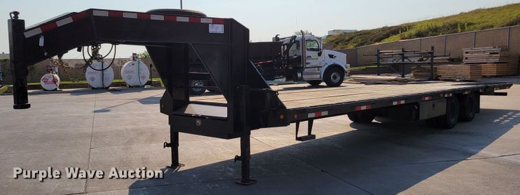 image for item DM8027 2017 Big Tex 22GN-35-HDTS  equipment trailer