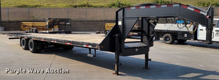 image for item DM8027 2017 Big Tex 22GN-35-HDTS  equipment trailer