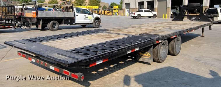 image for item DM8027 2017 Big Tex 22GN-35-HDTS  equipment trailer