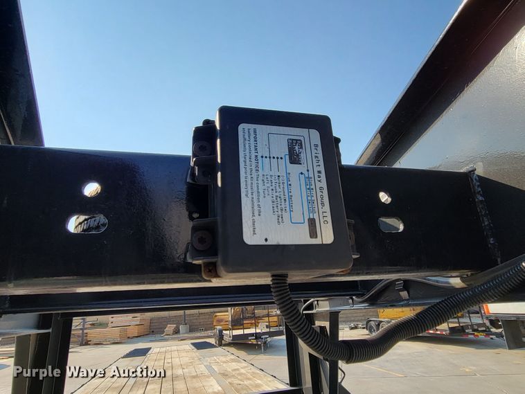 image for item DM8027 2017 Big Tex 22GN-35-HDTS  equipment trailer