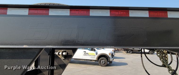 image for item DM8027 2017 Big Tex 22GN-35-HDTS  equipment trailer