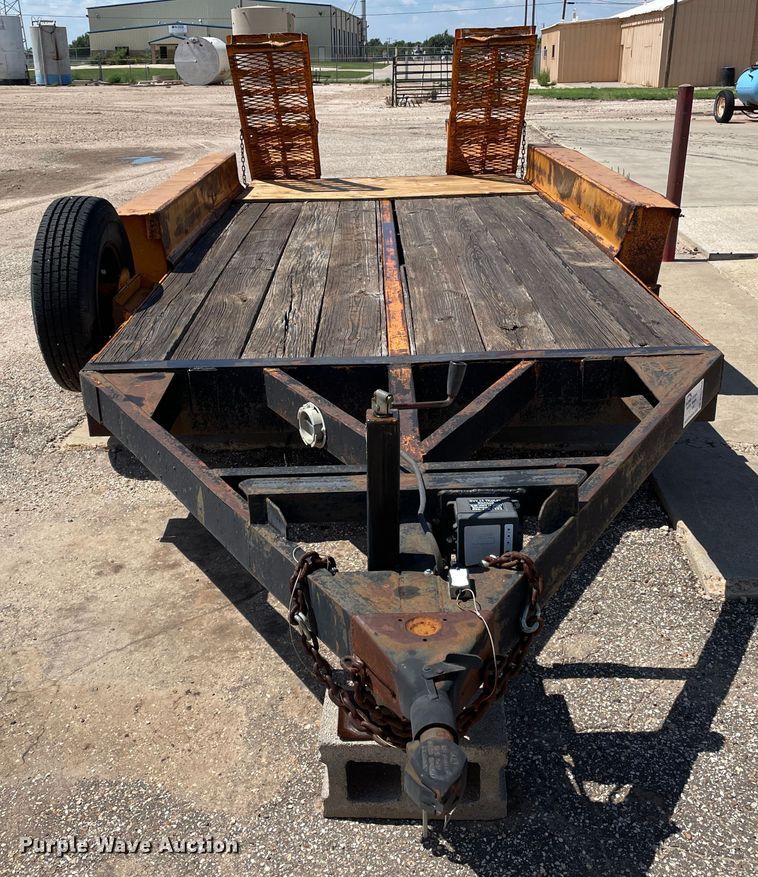 image for item DN5166 1983 Belshe  equipment trailer