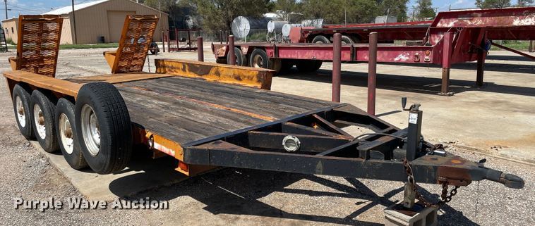 image for item DN5166 1983 Belshe  equipment trailer
