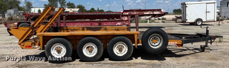 image for item DN5166 1983 Belshe  equipment trailer