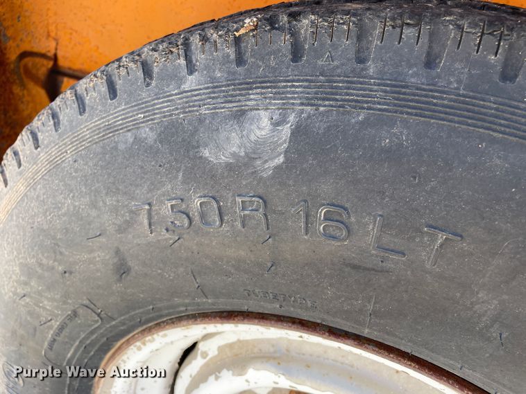 image for item DN5166 1983 Belshe  equipment trailer