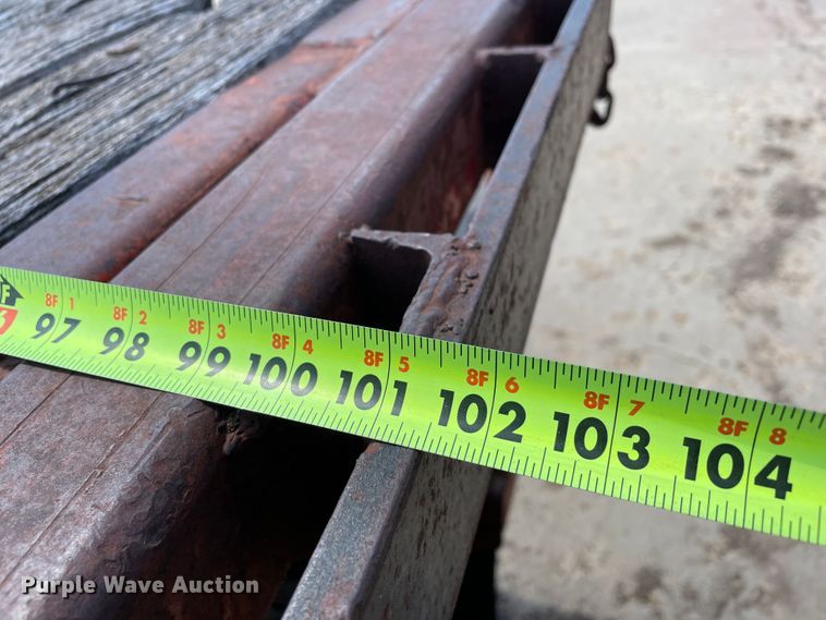 image for item DN5168 1975 Aztec  oilfield trailer