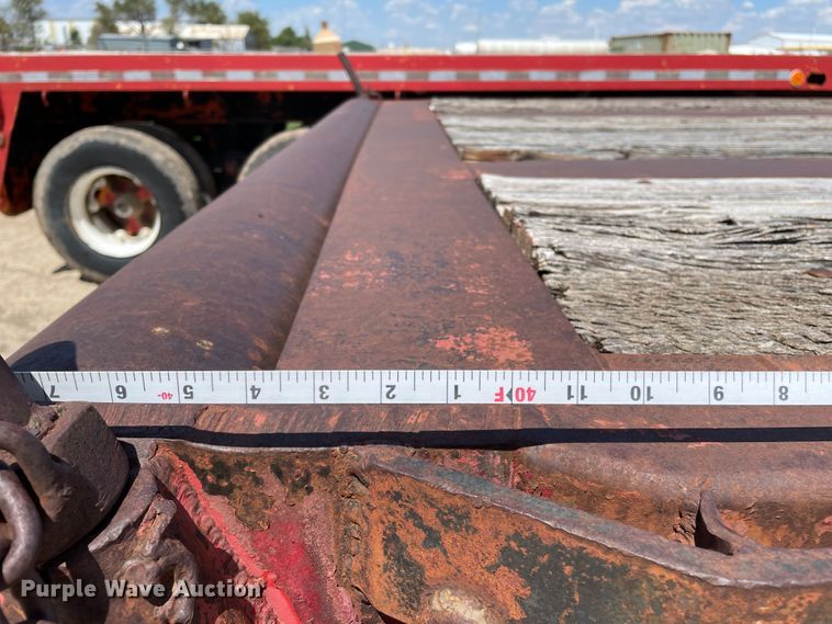 image for item DN5168 1975 Aztec  oilfield trailer