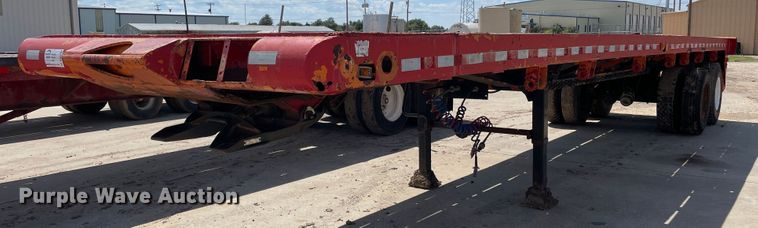 image for item DN5169 1980 Atoka  oilfield trailer
