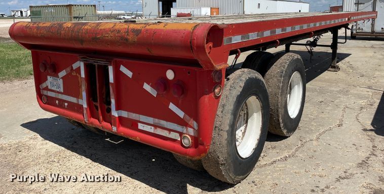 image for item DN5169 1980 Atoka  oilfield trailer