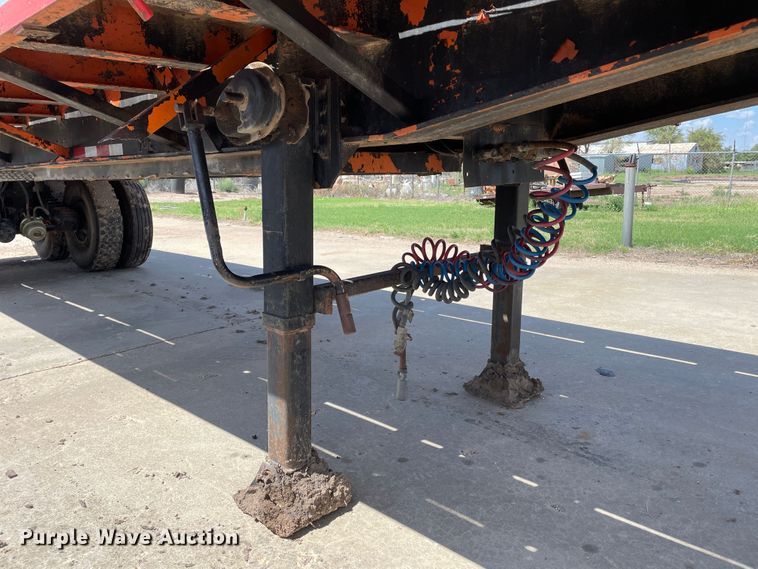 image for item DN5169 1980 Atoka  oilfield trailer