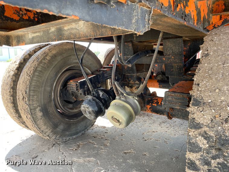 image for item DN5169 1980 Atoka  oilfield trailer