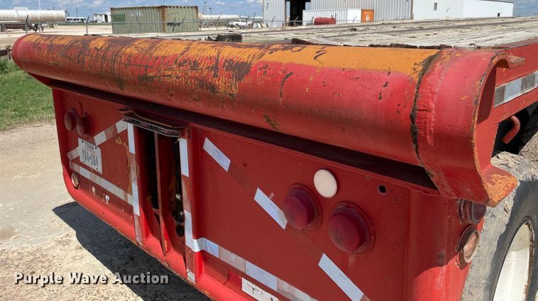 image for item DN5169 1980 Atoka  oilfield trailer