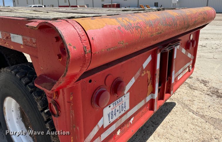 image for item DN5169 1980 Atoka  oilfield trailer