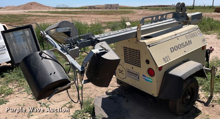 image for item DN5175 2012 Doosan LS-60HZ-T4F  light plant