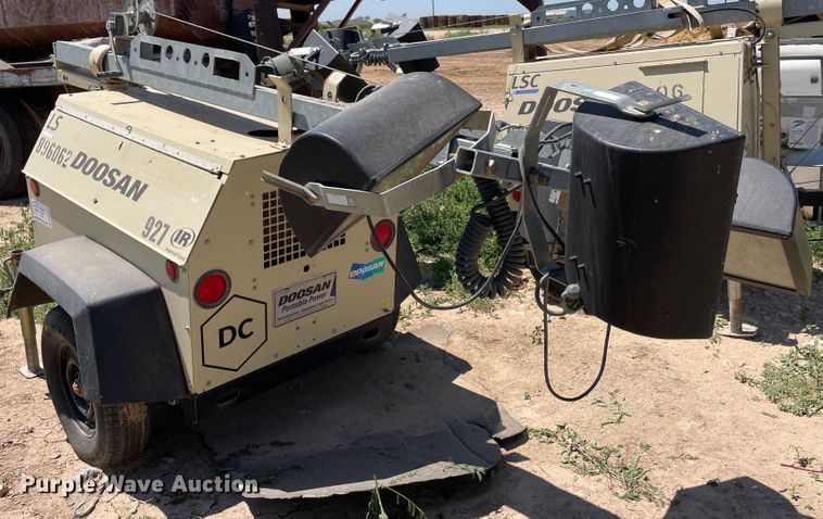 image for item DN5175 2012 Doosan LS-60HZ-T4F  light plant