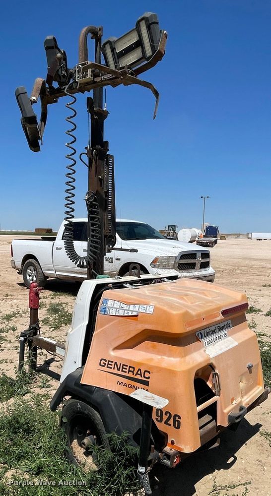 image for item DN5176 Generac Magnum  light plant