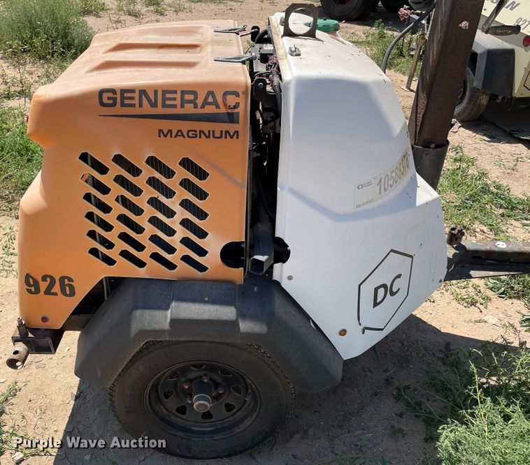 image for item DN5176 Generac Magnum  light plant