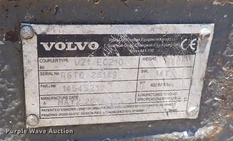 image for item DQ2904 2013 Volvo ECR235DL  excavator