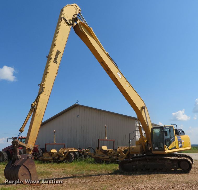 image for item DR0107 2016 Komatsu PC360LC-11  long reach excavator