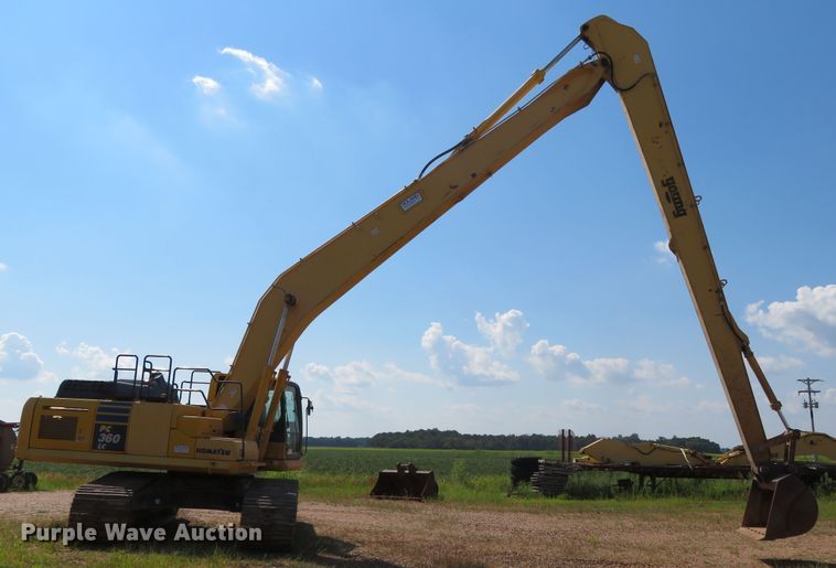 image for item DR0107 2016 Komatsu PC360LC-11  long reach excavator