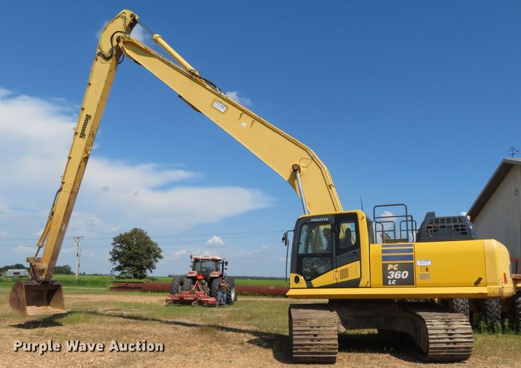 image for item DR0107 2016 Komatsu PC360LC-11  long reach excavator