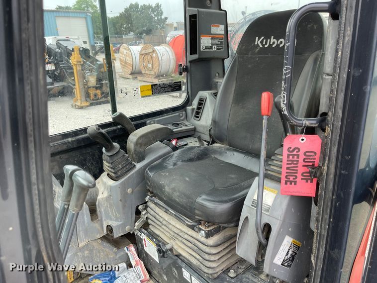 image for item DS6263 2016 Kubota U35-4  mini excavator