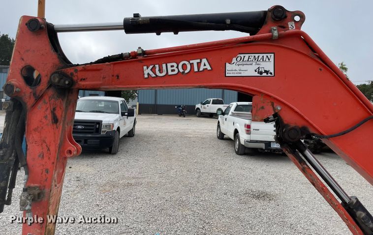image for item DS6263 2016 Kubota U35-4  mini excavator