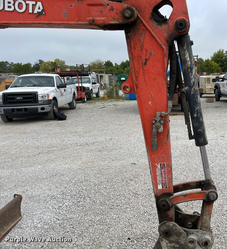 image for item DS6263 2016 Kubota U35-4  mini excavator