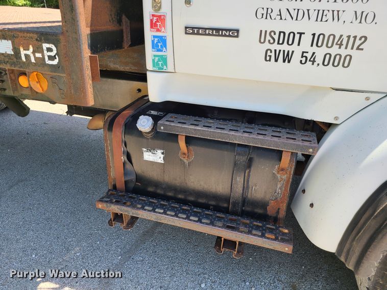 image for item JA9878 2004 Sterling L-Line  dump flatbed truck