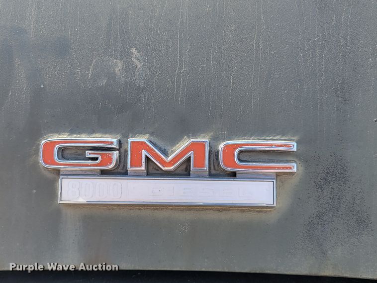 image for item JC9614 1979 GMC 8000  oil distributor truck