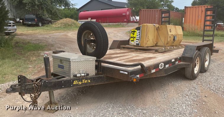 image for item JR9451 2011 Big Tex 14ET  equipment trailer