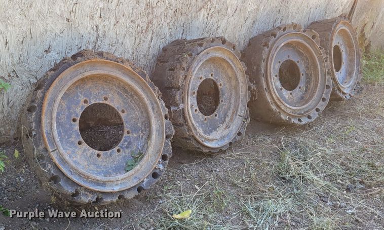 image for item JZ9174 (4) 33x12-20 tires and wheels