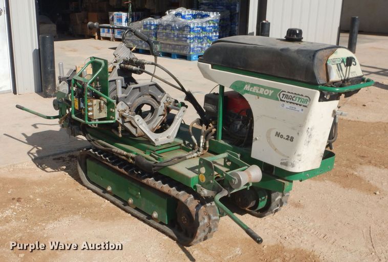 image for item KC9736 McElroy No.28 TracStar  pipe fusion machine