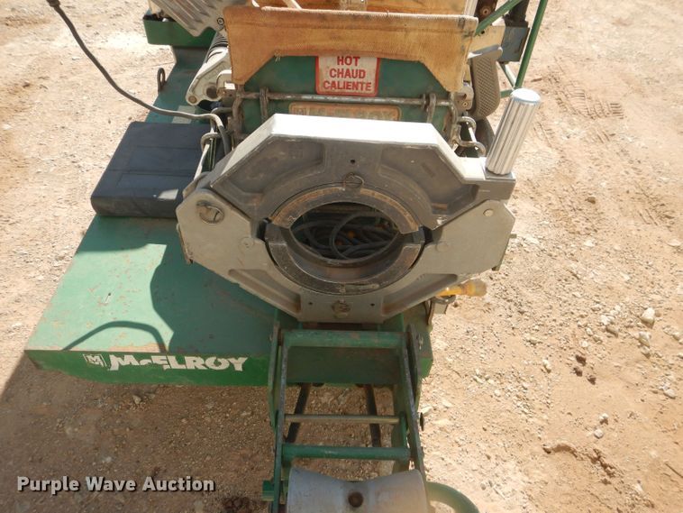 image for item KC9736 McElroy No.28 TracStar  pipe fusion machine