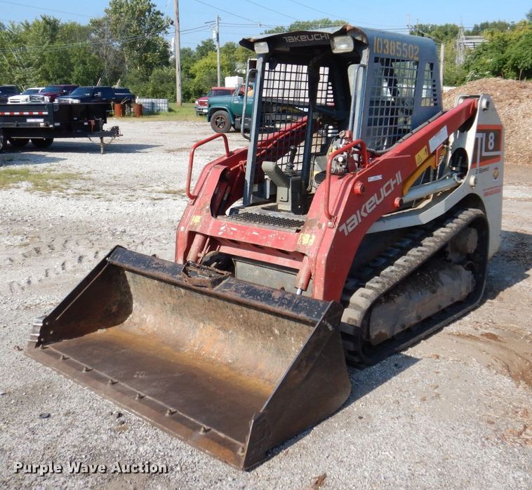 image for item KF9523 2015 Takeuchi TL8  tracked skid steer loader