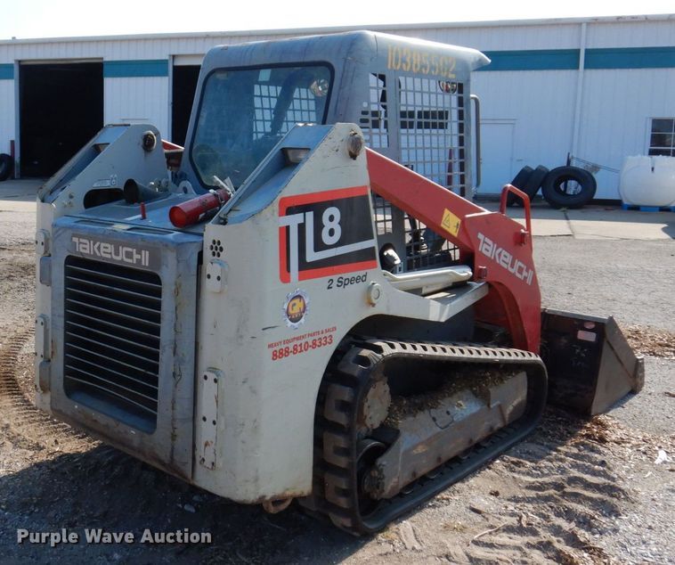 image for item KF9523 2015 Takeuchi TL8  tracked skid steer loader
