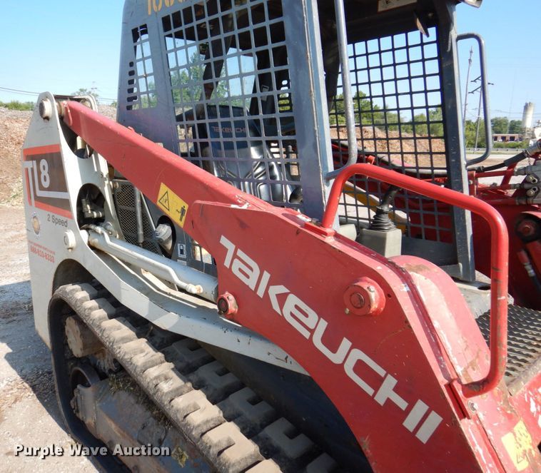 image for item KF9523 2015 Takeuchi TL8  tracked skid steer loader