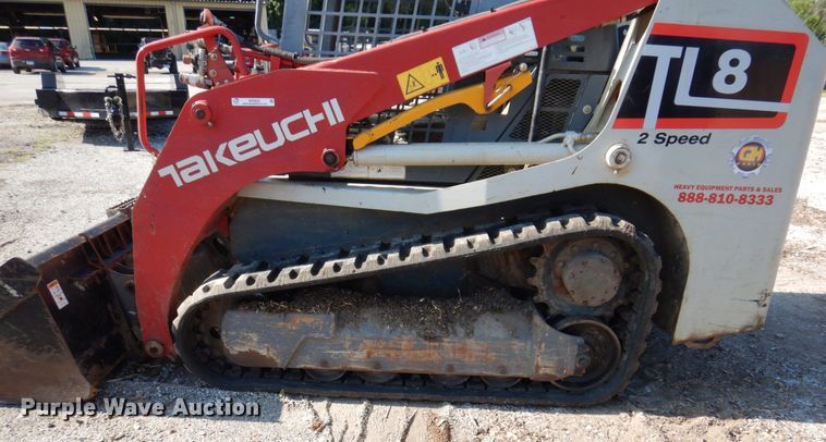image for item KF9523 2015 Takeuchi TL8  tracked skid steer loader