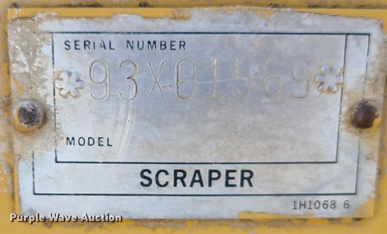 image for item KH9358 1989 Caterpillar 613C  elevating scraper