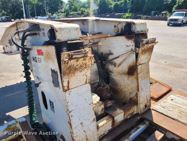 image for item KH9366 1998 Trail King TK100HDS  lowboy equipment trailer