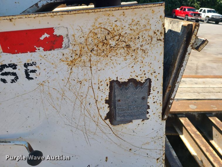 image for item KH9366 1998 Trail King TK100HDS  lowboy equipment trailer